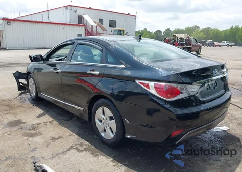 2012 Hyundai Sonata Hybrid from USA, damaged, VIN KMHEC4A43CA047930